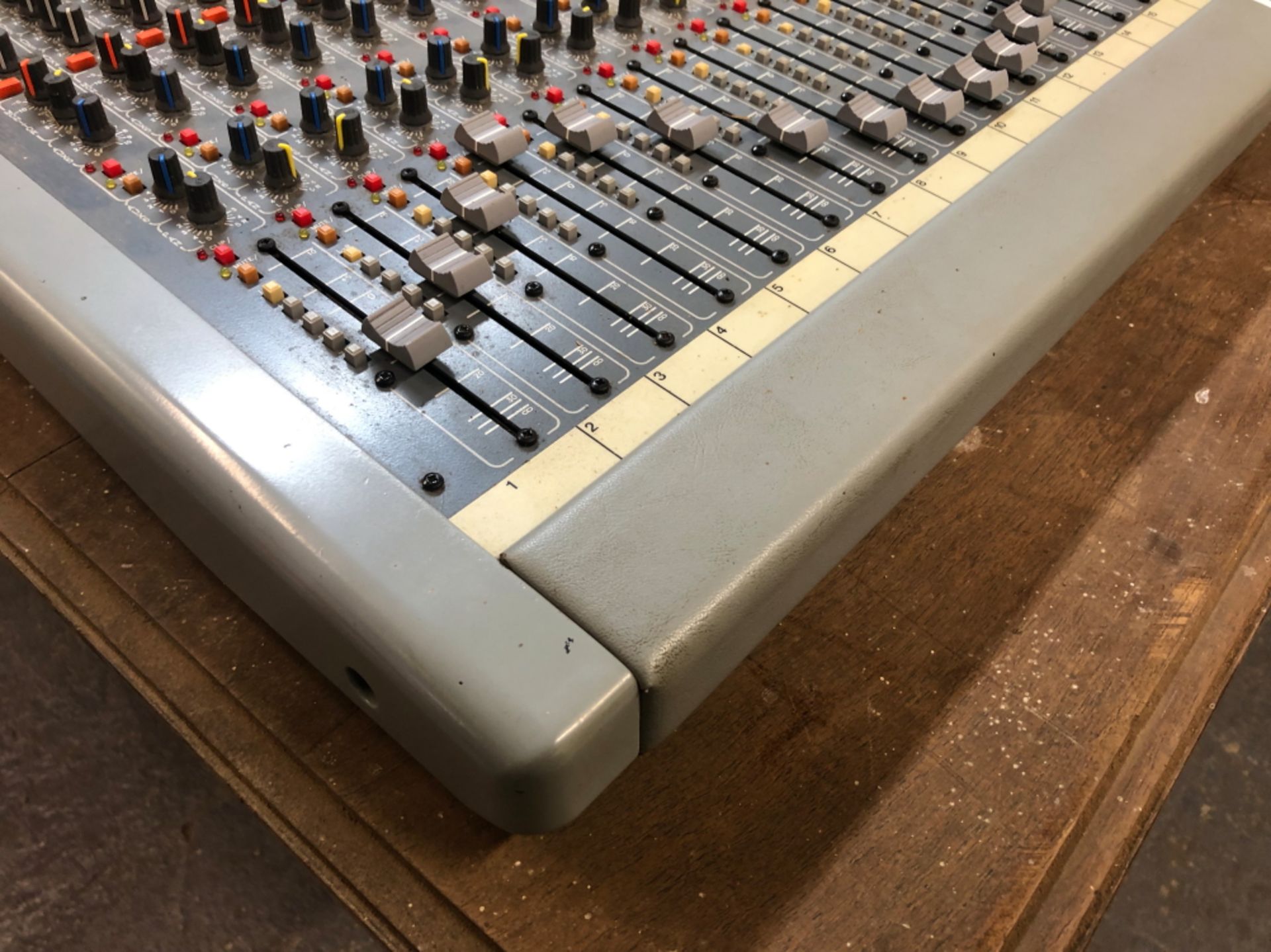 A STUDIO MASTER P7 MULTITRACK MIXING CONSOLE WITH MANUAL AND EXTERNAL POWER SUPPLY UNIT - Image 8 of 17