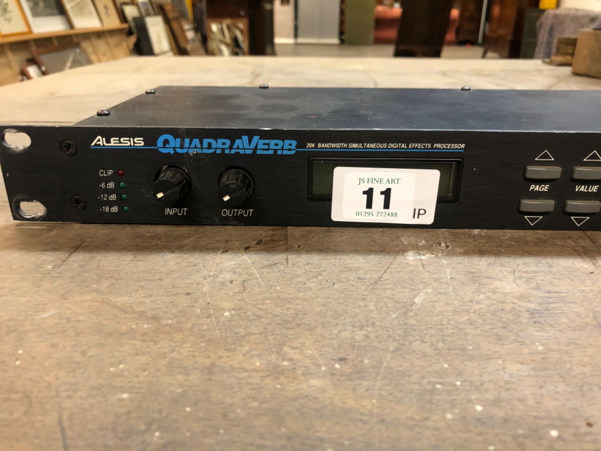 ALESIS QUADRAVERB DIGITAL EFFECTS PROCESSOR - Image 2 of 7