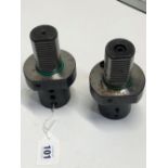 TWO CNC BORING BAR TOOL HOLDERS