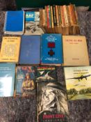 THE DOUG CUTHBERTSON COLLECTION- BOOKS. A COLLECTIONS OF AVIATION AND MILITARY REFERENCE BOOKS,