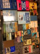 THE DOUG CUTHBERTSON COLLECTION-BOOKS. A COLLECTION OF MILITARIA, AVIATION AND WAR RELATED BOOKS AND