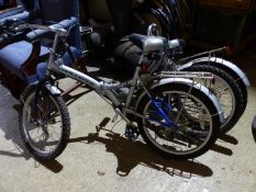 TWO FOLDING CITY BICYCLES (2)