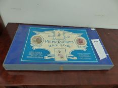 A VINTAGE PETER RABBIT RACE GAME.