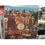 THE BEATLES, SGT PEPPERS LONELY HEARTS CLUB BAND RECORD ALBUM, MONO FIRST PRESSING