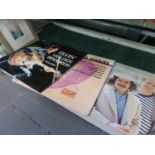 LPS BY SIMON AND GARFUNKEL, ELVIS AND OTIS REDDING TOGETHER A SIGNED ARTISTS PROOF PRINT