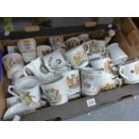 A COLLECTION OF ROYAL COMMEMORATIVE AND OTHER MUGS