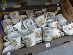 A COLLECTION OF ROYAL COMMEMORATIVE AND OTHER MUGS