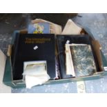 VARIOUS VICTORIAN AND LATER STAMP ALBUMS TOGETHER WITH LOOSE STAMPS