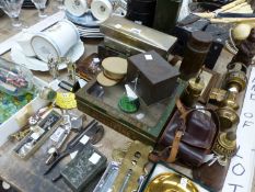 THREE LAURA KNIGHT CORONATION MUGS, CAMERAS,A GWR OIL LAMP, GLASS MARBLES, MILITARIA AND THE SHIP