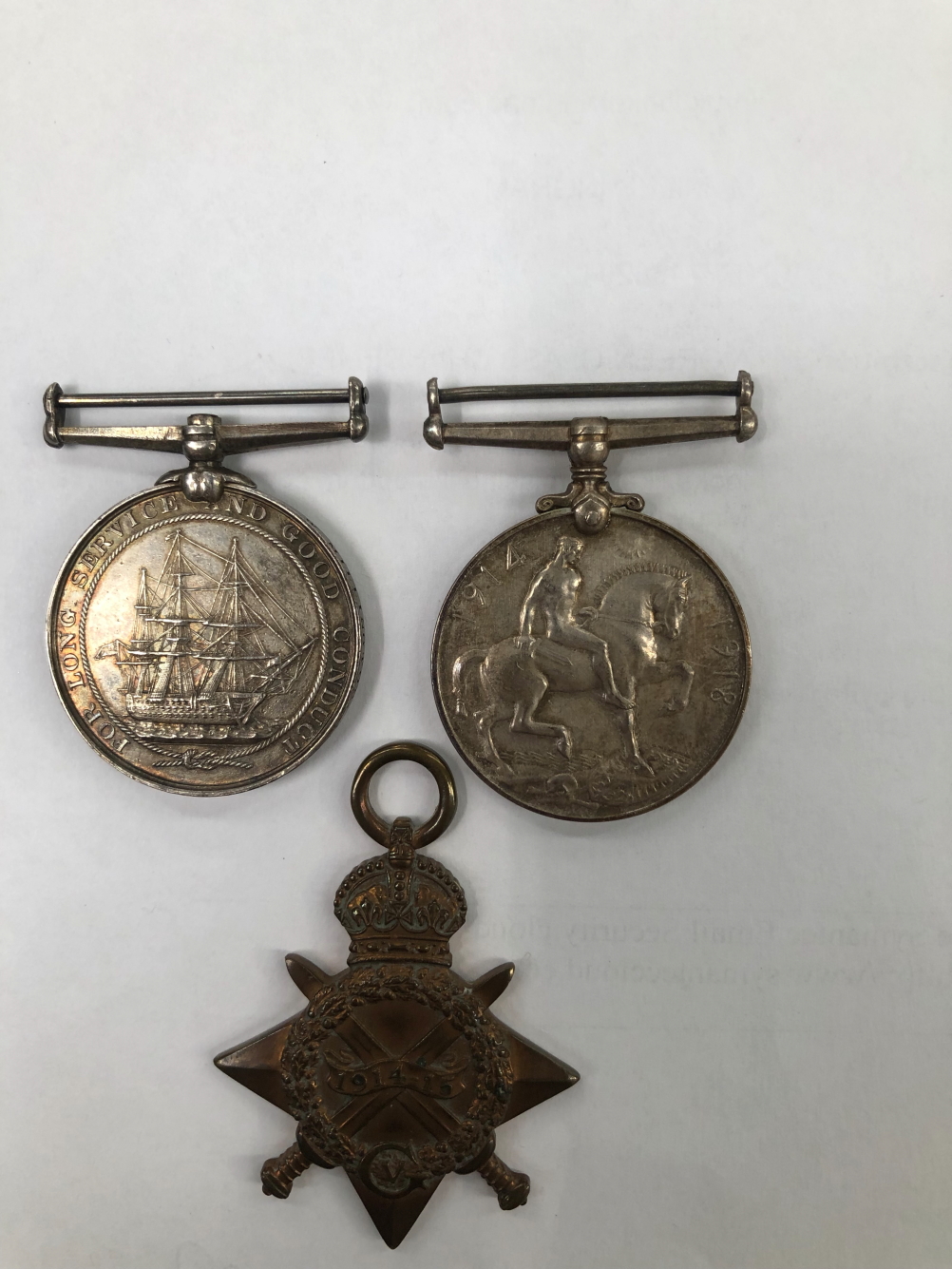 VARIOUS WAR MEDALS TO INCLUDE EGYPT 1882 MEDAL TO W. MILLINGTON SIGn 3RD CLASS HMS SALAMIS, TOGETHER - Image 2 of 6