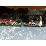 A LARGE QUANTITY OF LOOSE MATCHBOX AND OTHER DIE CAST AIRCRAFT.