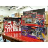 VINTAGE TRANSFORMERS BOXED, AUTOBOT AIR GUARDIAN JETFIRE, TOGETHER WITH AUTOBOT COMMANDER OPTIMUS