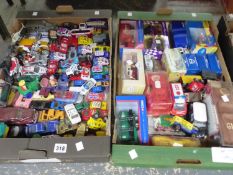 A COLLECTION OF DIE CAST TOYS BY CORGI AND OTHERS, A FEW BOXED