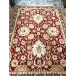 INDIAN RUG OF ZEIGLER DESIGN 210 x 154cms