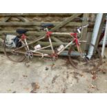 A PUMA TANDEM BICYCLE FOR RESTORATION