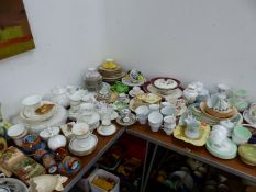 WEDGWOOD, ROYAL STANDARD, PARAGON AND OTHER TEA WARES, BUNNIKINS WARES AND DECORATIVE CERAMICS