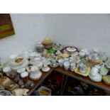 WEDGWOOD, ROYAL STANDARD, PARAGON AND OTHER TEA WARES, BUNNIKINS WARES AND DECORATIVE CERAMICS