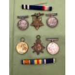 VARIOUS WAR MEDALS TO INCLUDE EGYPT 1882 MEDAL TO W. MILLINGTON SIGn 3RD CLASS HMS SALAMIS, TOGETHER