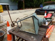 A VINTAGE STREET LANTERN