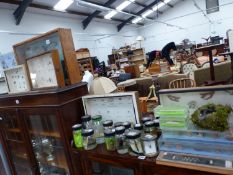 A COLLECTION OF PREPARED WET AND DRY INSECT AND OTHER SPECIMENS.