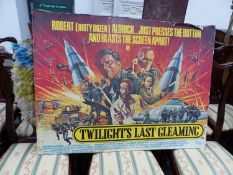 A VINTAGE MOVIE POSTER, TWIILIGHT'S LAST GLEAMING.