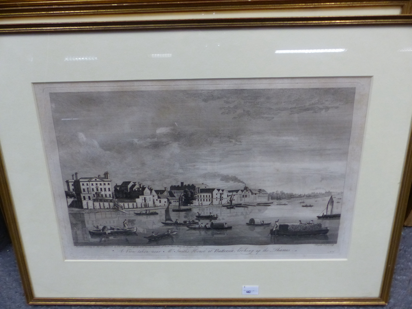 A COLLECTION OF ANTIQUE LANDSCAPE PRINTS, VIEWS OF LONDON, THE RIVER THAMES ETC SIZES VARY - Image 8 of 14