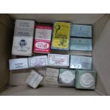 A COLLECTION OF PACKAGED PILLS TO HELP THE RUN DOWN, THOSE WITH BAD BACKS, RHEUMATISM AND GOUT