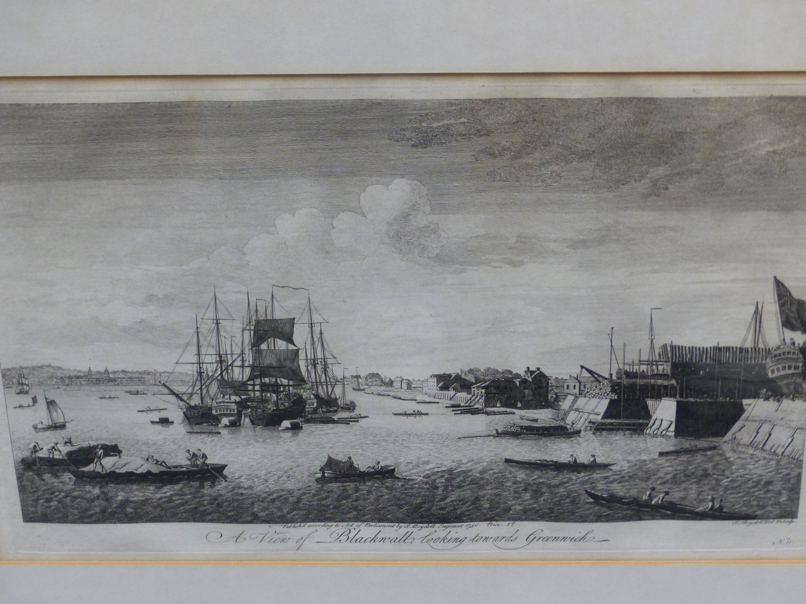 A COLLECTION OF ANTIQUE LANDSCAPE PRINTS, VIEWS OF LONDON, THE RIVER THAMES ETC SIZES VARY - Image 13 of 14