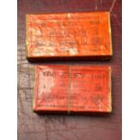 SECTION 1 COLLECTORS AMMUNITION- .22 ELEY RIMFIRE #2 100 ROUNDS AND #3 48 ROUNDS (148 ROUNDS)