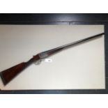 SECTION 2 SHOTGUN- JOSEPH BOURNE 12G SIDE BY SIDE BOXLOCK SERIAL NUMBER 5684 (ST.NO. 3449)