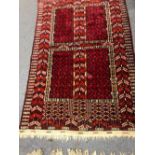 A HATCHLI BOKHARA RUG. 160 x 102cms