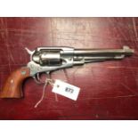 SECTION 1 FIREARM - PISTOL RUGER BLACK POWDER .45 CAL. REVOLVER SERIAL NUMBER 148 03309 ( ST. NO.