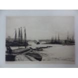 A SMALL GROUP OF 20th C. ETCHINGS BY VARIOUS HANDS OF MARITIME SUBJECTS. INCLUDES EARL HORTER (