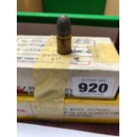 SECTION 1 COLLECTORS AMMUNITION- .450 REVOLVER, 37 ROUNDS