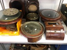 CLOCKS, CLOCK CASES AND PARTS