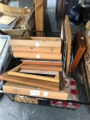 QUANTITY OF PICTURE FRAMES