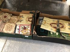 A QUANTITY OF ART NOUVEAU TILES AND OTHERS