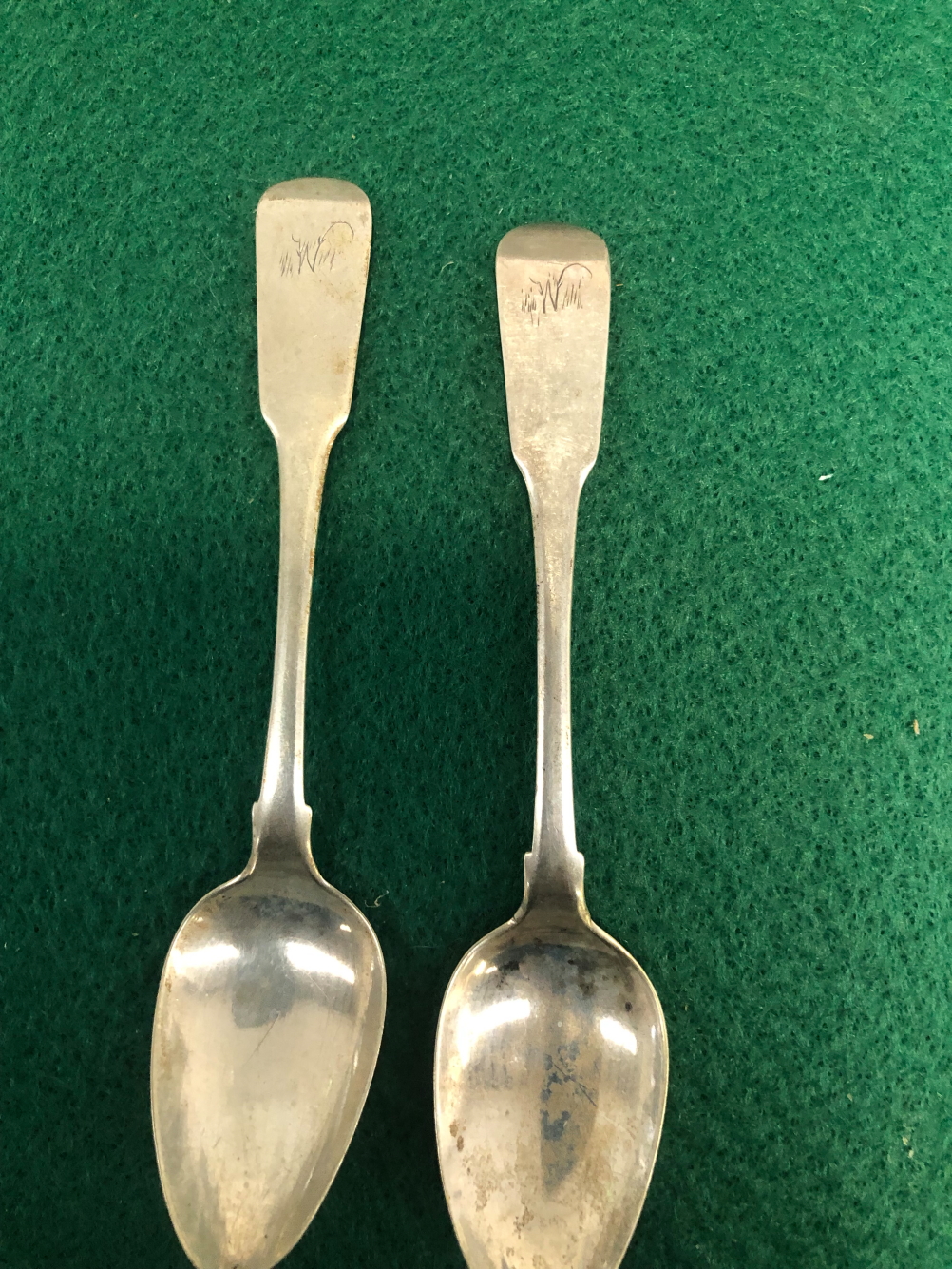 SCOTTISH PROVINCIAL SILVER SPOONS. - Image 7 of 10