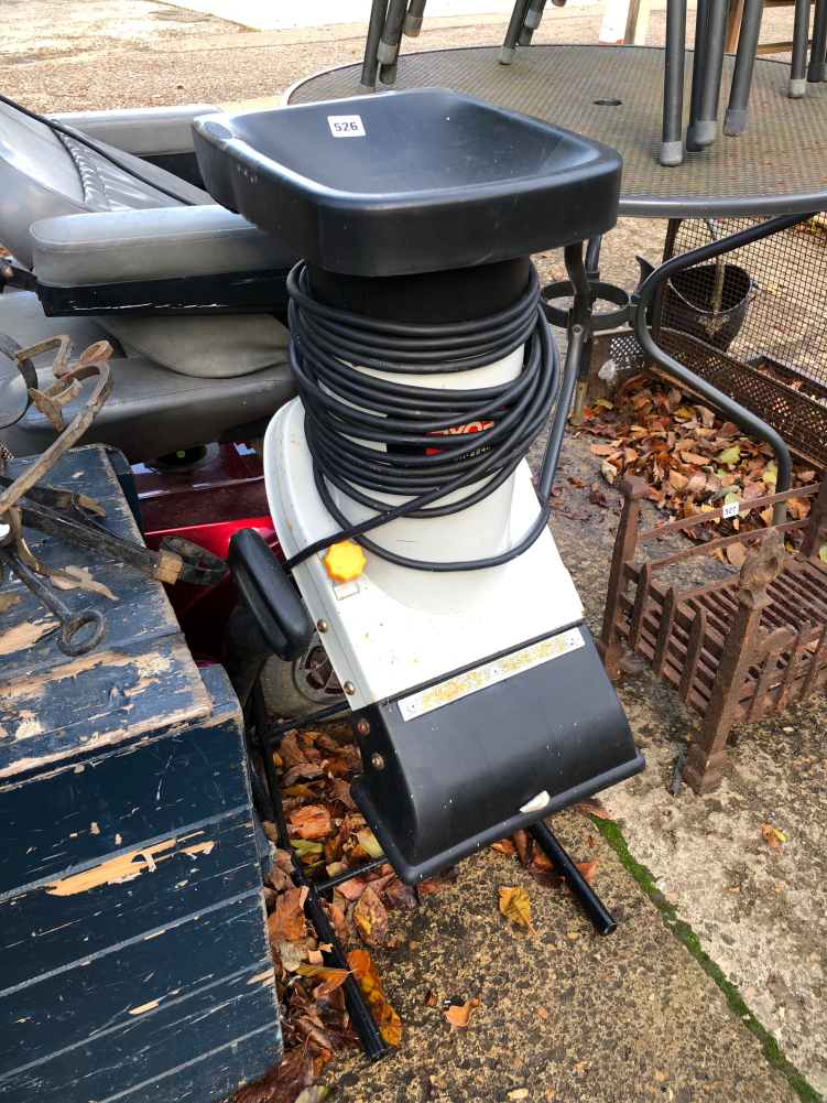 A RYOBI BRANCH SHREDDER