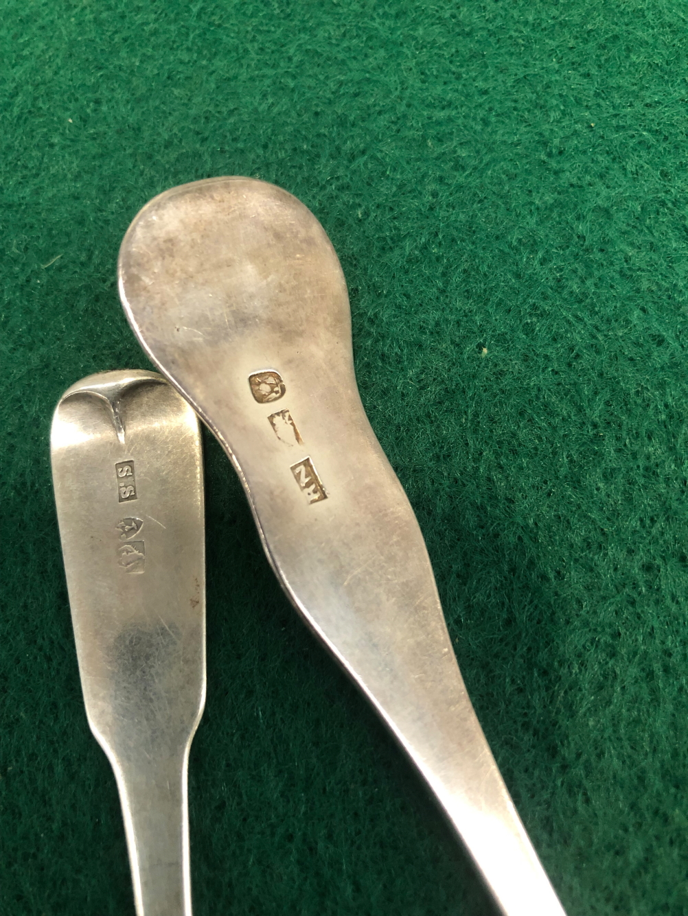 SCOTTISH PROVINCIAL SILVER SPOONS. - Image 8 of 10