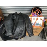 HANDBAGS, LEATHER AND OTHER JACKETS