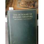 MACQUOID AND EDWARDS, THE DICTIONARY OF ENGLISH FURNITURE, 1924, THREE VOLUMES