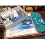 QUANTITY OF CONCORDE B.O.A.C, BRITISH AIRWAYS COLLECTABLES ETC