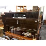 A GRUNDIG RADIOGRAM. H 77 W 118 D 39cms