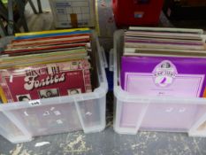 LARGE QUANTITY OF RECORD ALBUMS