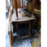 AN 18th CENTURY COTTAGE GATE LEG TABLE