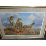 AFTER DONALD GRANT (CONTEMPORARY SCHOOL) ARR. CHEETAH TRIO, PENCIL SIGNED LIMITED EDITION COLOUR