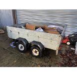 A FOUR WHEEL TRAILER