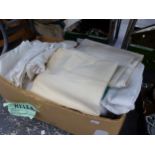 A LARGE QUANTITY OF TABLE LINENS