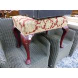 A CHINOISERIE DRESSING STOOL